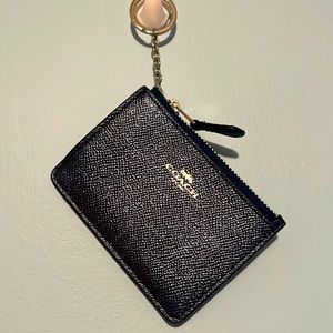 Coach Navy change purse